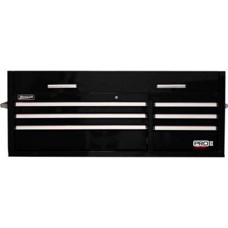 HOMAK MANUFACTURING Tool Chest, 6 Drawer, Black, 54 in W BK02054602